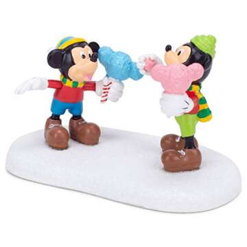 Department 56 Disney Village Accessories Cotton Candy Delight Figurine, 1.75 Inch, Multicolor