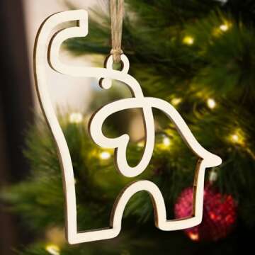 Elephant Ornament - Sisterhood & Friendship Gift