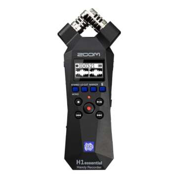 Zoom H4essential 4-Track & H1essential Stereo Handy Recorders (2024 Models) Bundle