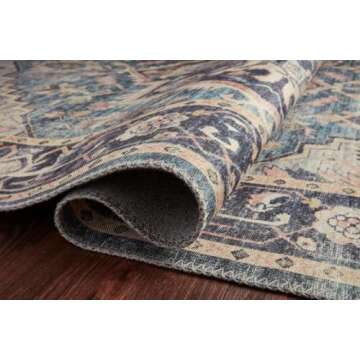 Loloi II Hathaway Navy/Multi 7'-6" x 9'-6" Area Rug