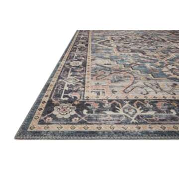 Loloi II Hathaway Navy/Multi 7'-6" x 9'-6" Area Rug