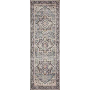 Loloi II Hathaway Navy/Multi 7'-6" x 9'-6" Area Rug