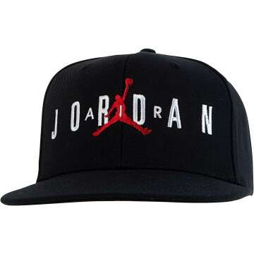 Stylish Jordan Nike Boy's Jumpman Air Cap - Black, Perfect for Any Outfit!