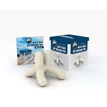 Dr. Berg Body, Neck & Back Self-Massage Tool - Comes with an Instructions Manual & Access to How-to Online Videos