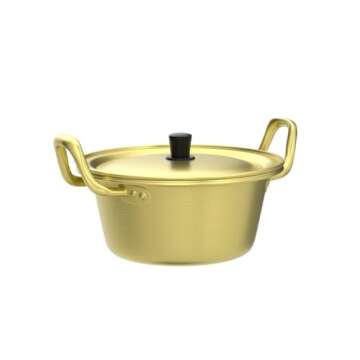 Korea Noodle Pot/Hot Shin Ramyun Aluminum Pot 6.3"(16cm)/ Traditional HOT POT