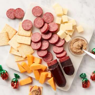 Hickory Farms Meat & Cheese Gift Basket – Perfect for Gifting