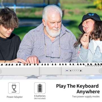 Complete 88 Key Digital Piano Set with Bluetooth & Pedal