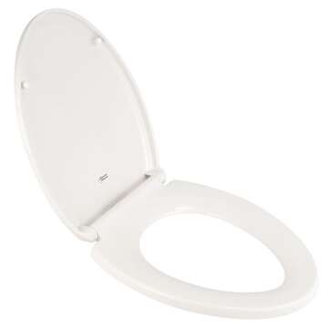 American Standard 5020A65G.020 Traditional Slow Close Toilet seat, White