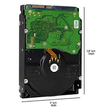 HGST - WD Ultrastar DC HC520 HDD | HUH721212ALE601 | 12TB 7200RPM SATA 6Gb/s 256MB Cache 3.5-Inch | ISE 512e | Helium Data Center Internal Hard Disk Drive (Renewed)