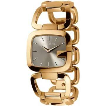 Gucci G-Gucci Brown Dial Stainless Steel Women's Watch (YA125408)