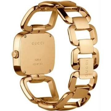 Gucci G-Gucci Brown Dial Stainless Steel Women's Watch (YA125408)