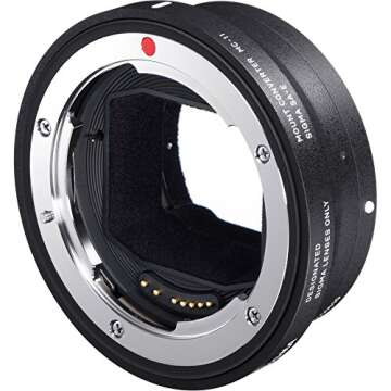 Sigma Mount Converter MC-11 for Canon Lenses - Sony E Mount (89E965) with Sandisk 32GB Extreme SD Memory UHS-I Card