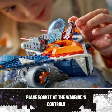 LEGO Marvel Rocket’s Warbird vs. Ronan Building Set