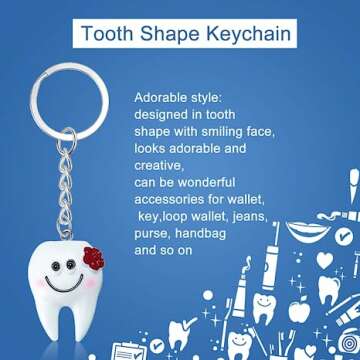 Tooth Keychain