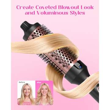 Wavytalk Thermal Brush 196 for Effortless Styling