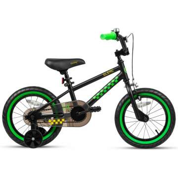 Kids BMX Bikes 12" 14" 16" Ages 1-4 - Colorful & Safe