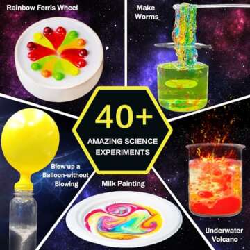 Science Advent Calendar 2024 for Kids Girls Boys, Christmas Gifts for Kids, Science Kits for Kids Age 8-12 include 45 Cool Experiments, Christmas Countdown Calendar Party Favors