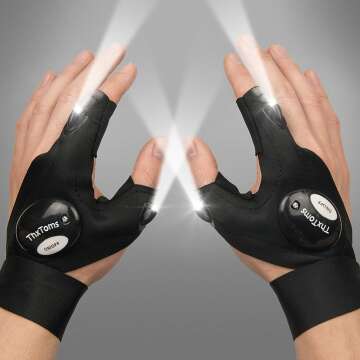 ThxToms LED Gloves Gifts for Men