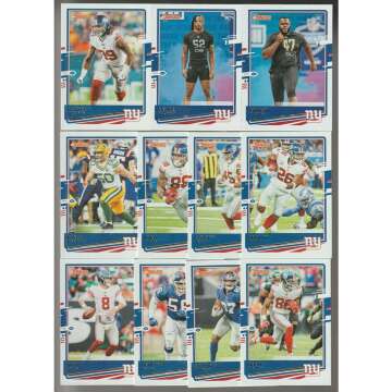 2020 Donruss Giants Team Set - Saquon & Daniel