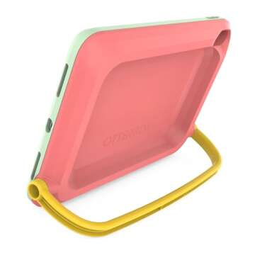 OtterBox Made for Kids Case for iPad 10th Gen - WATERMELON SEEDS (Pink), durable, easy grip ridges, easy to clean (Single Unit ships in Poly Bag, Ideal for Business Customers)