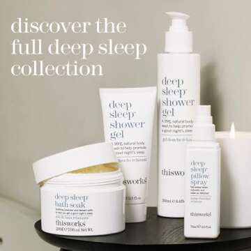 thisworks Deep Sleep Pillow Spray, Natural Relaxation Aid for Stress & Anxiety Relief, 2.5 fl oz