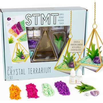 DIY Crystal Terrarium Kit