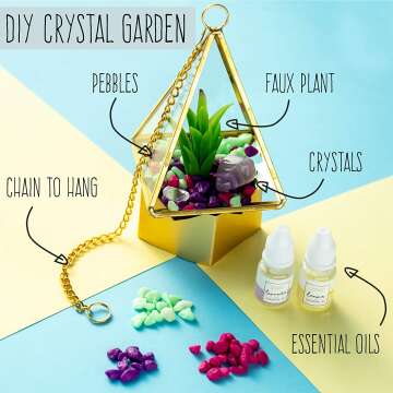 DIY Crystal Terrarium Kit