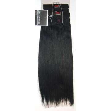 Model Model Dreamweaver 100% Human Hair Extensions Yaky 10" #1