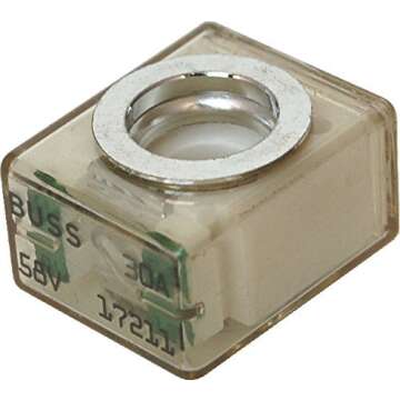 Bay Marine Supply – 30A Marine Rated Battery Fuse - (MRBF Terminal Fuse Only) – 58V DC Maximum IP66