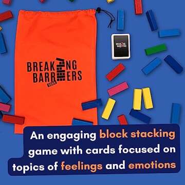 Breaking Barriers Down - Social Skills Games and Therapy Games, A Feelings Game for Kids That Develops Emotion Regulation and Explores Anger, Sadness, Fear and Joy