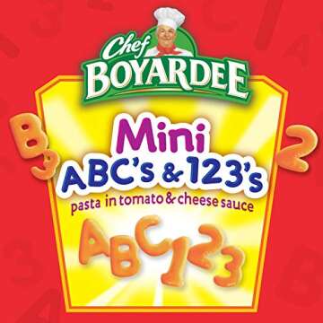 Chef Boyardee Mini ABC's and 123's with Meatballs 15 oz