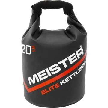 Meister Elite Soft Sandbag Kettlebell - 10/15/20lb