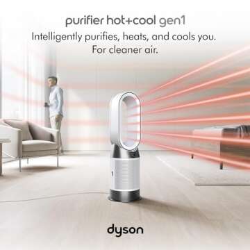 Dyson Purifier Hot+Cool™ Gen1 HP10 - Renewed Air Quality & Heating Solution