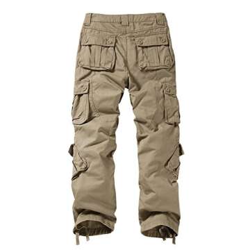 Match Men's Wild Cargo Pants #3357(40,British Khaki)