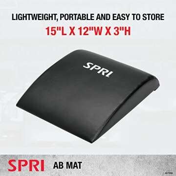 SPRI Ab Mat - Essential Accessory for Core Strength Training