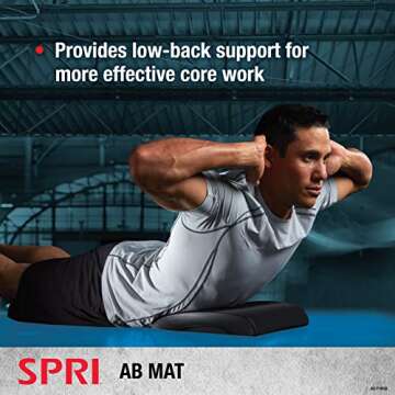 SPRI Ab Mat - Perfect for Core and Ab Exercises