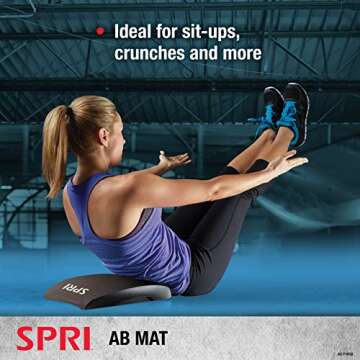 SPRI Ab Mat - Perfect for Core and Ab Exercises