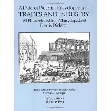 A Diderot Pictorial Encyclopedia of Trades and Industry: Manufacturing and the Technical Arts in Plates Selected from "L'Encyclopedie, Ou Dictionnai: 002 (Dover Pictorial Archive Series)