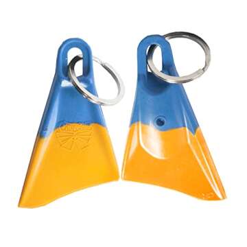 Churchill Makapuu Swimfins Car Key Chain | Kids toy | Bodyboarding Swim Fin accessory