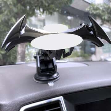 Livin Bat Shape Car Phone Holder Mount - Unique Design for Dash/Vent