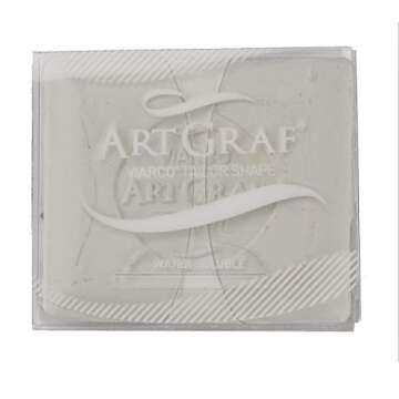 Art Graf Water-Soluble Tailors Chalk Square Disc, White