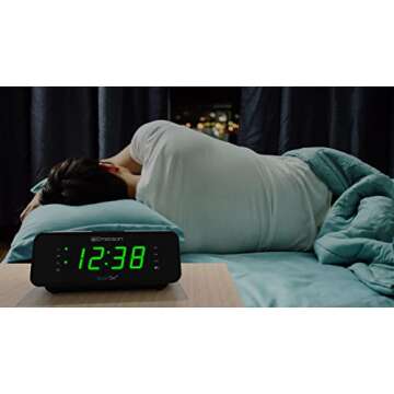 Emerson SmartSet Dual Alarm Clock Radio with LED Display