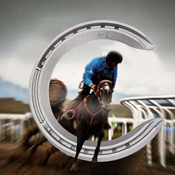 Durable Aluminium Alloy Horseshoes for Horse Riding