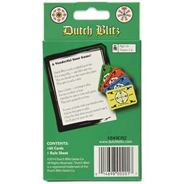 Dutch Blitz: Original and Expansion Combo, Fast Paced Card Game, Fun for Everyone, Great Family Game, Combine Packs to Play With 2-4 Players, For Ages 8 and Up