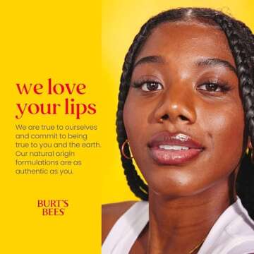 Burt's Bees Lip Balm, Moisturizing Lip Care, for All Day Hydration