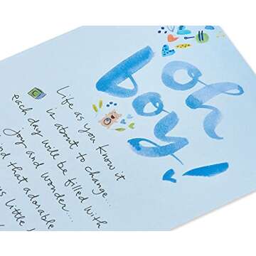 American Greetings Baby Shower Card for Boys