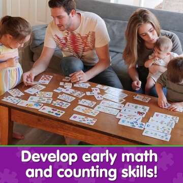 The Learning Journey: Match It! Mathematics - STEM Addition and Subtraction Calculation Activities Game - Teaches Early Math Facts with 30 Matching Pairs - Math Puzzle For Toddler Ages 3 to 6