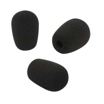 HIYANCO 12 Pack Headset Microphone Windscreens