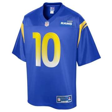 Men's Cooper Kupp Royal Los Angeles Rams Pro Line Jersey