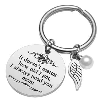 iJuqi Mother's Day Keychain-Gifts from Daughter Son for Mom